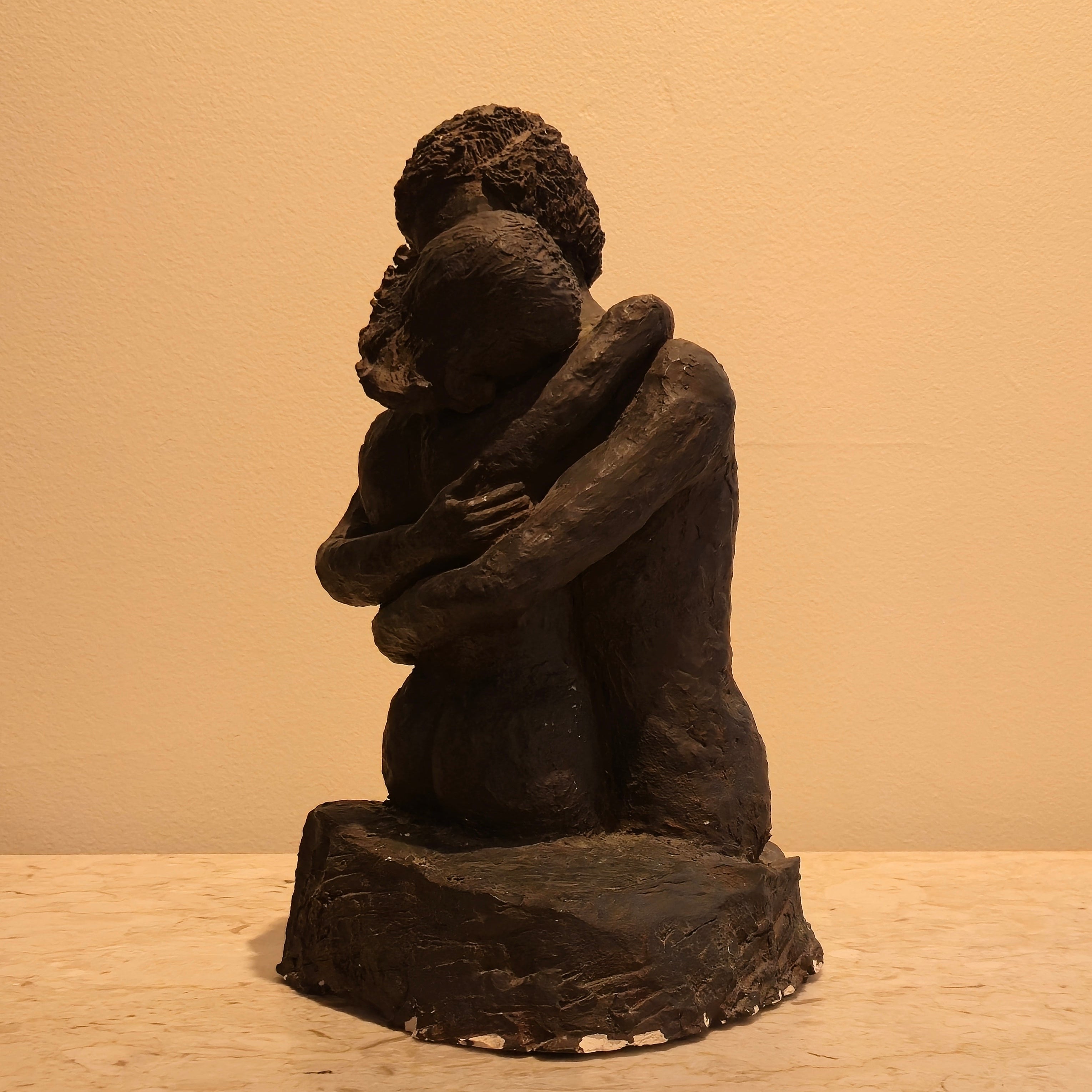 Plaster Embrace Bust, vintage