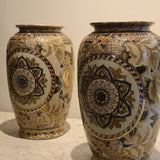 Hand-Painted Mandala Vase, vintage, view 2