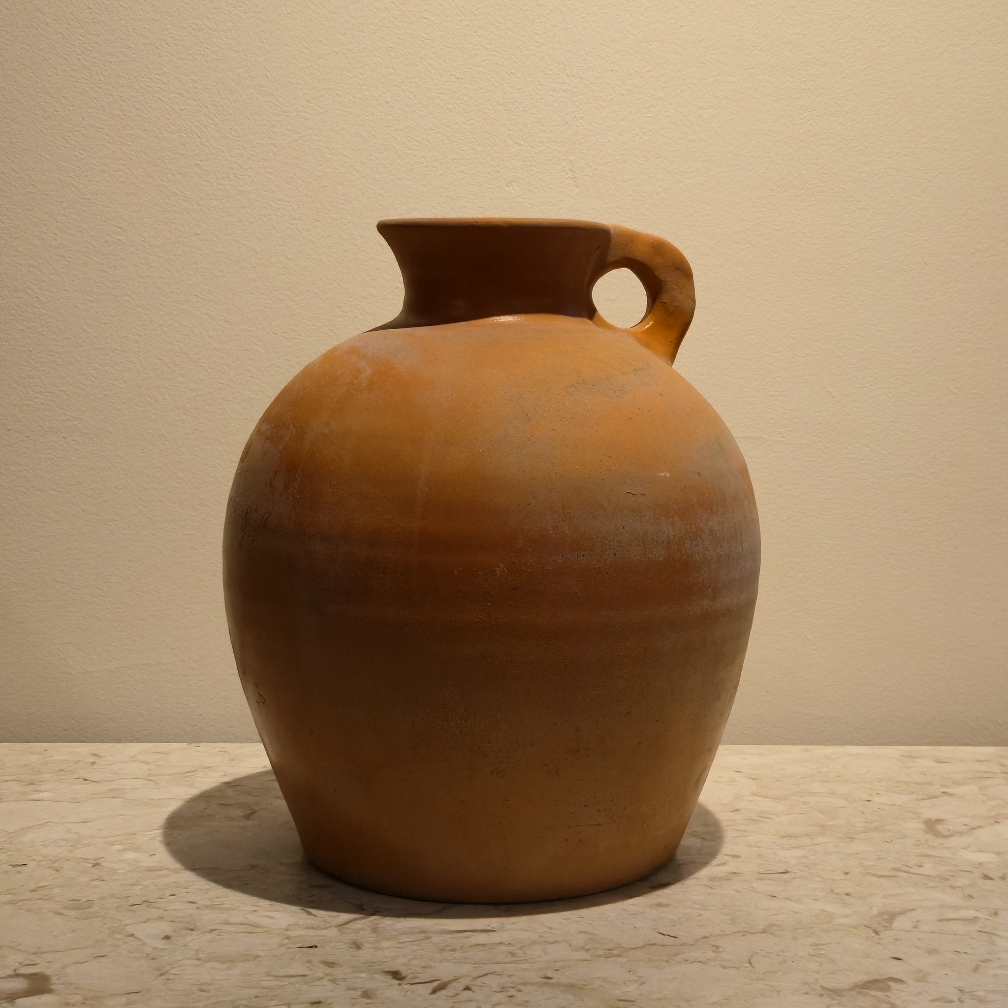 Terracotta Water Jug, vintage