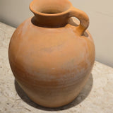 Terracotta Water Jug, vintage, view 2