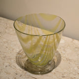 Murano Chartreuse Vase, vintage, view 2
