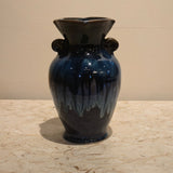 Blue Glazed Vase, vintage