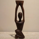 Carved Wood Statue, vintage