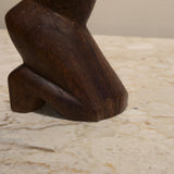 Carved Wood Statue, vintage, view 3