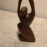 Carved Wood Statue, vintage, view 5