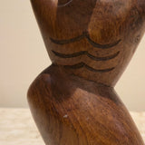 Carved Wood Statue, vintage, view 6