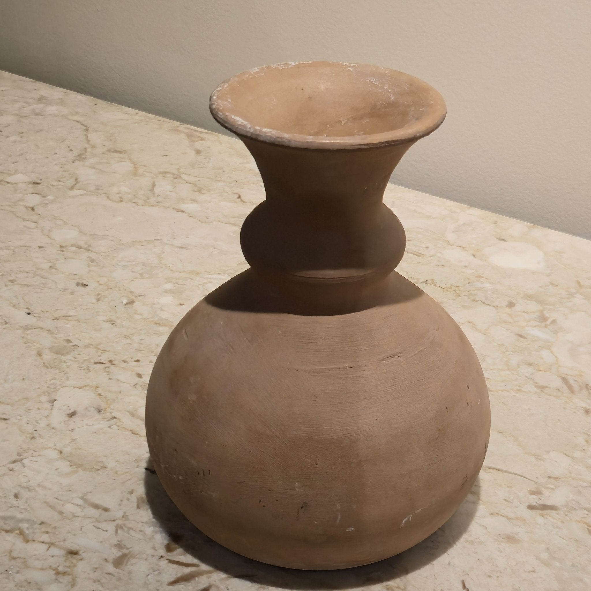 Terracotta Vase, vintage, view 2