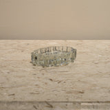 Oval Glass Ashtray, vintage