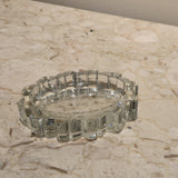 Oval Glass Ashtray, vintage, view 2