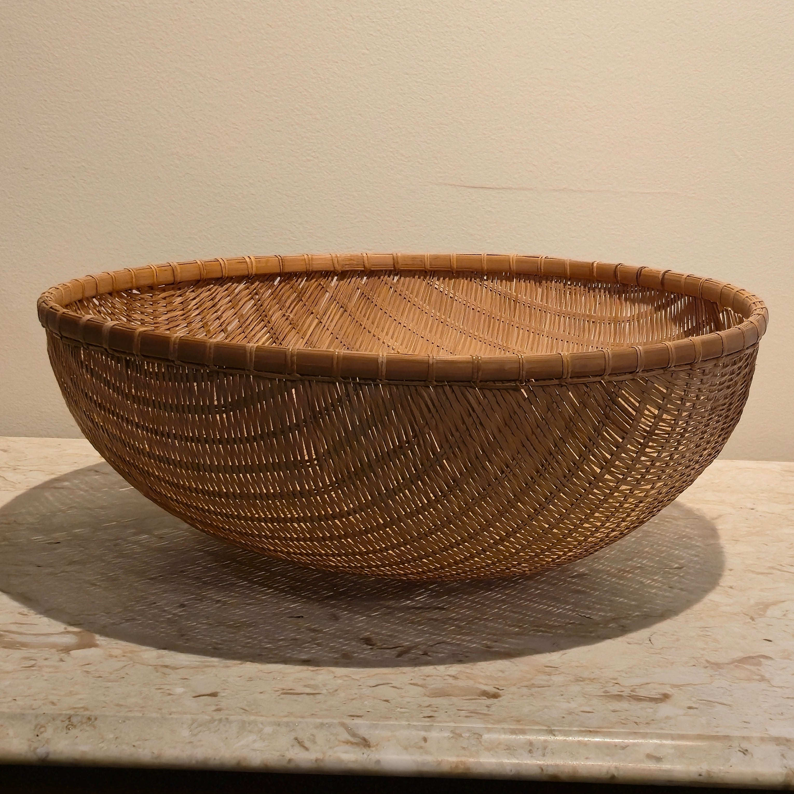 Woven Basket, Large, vintage