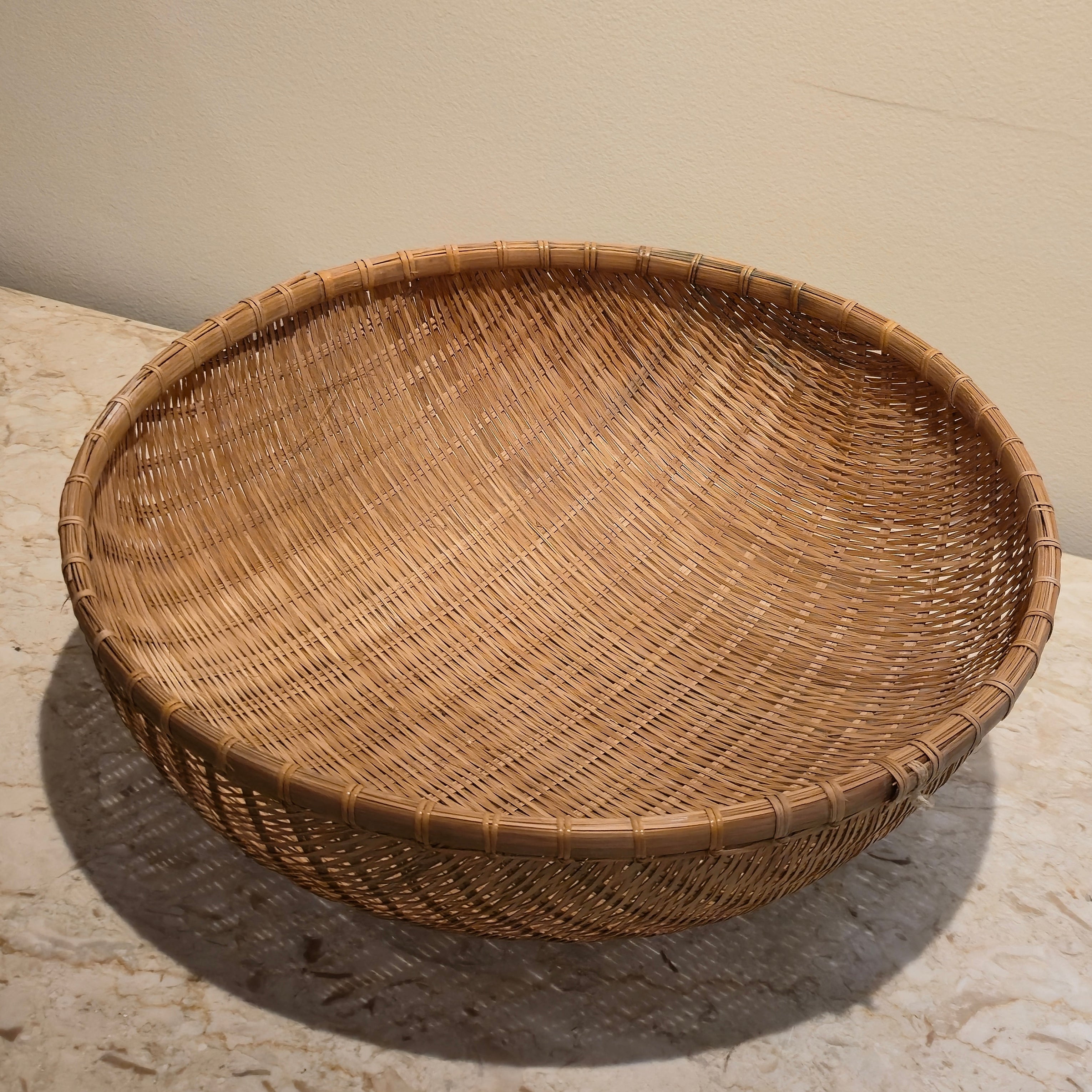 Woven Basket, Small, vintage, view 2