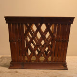 Rattan Magazine Holder, vintage