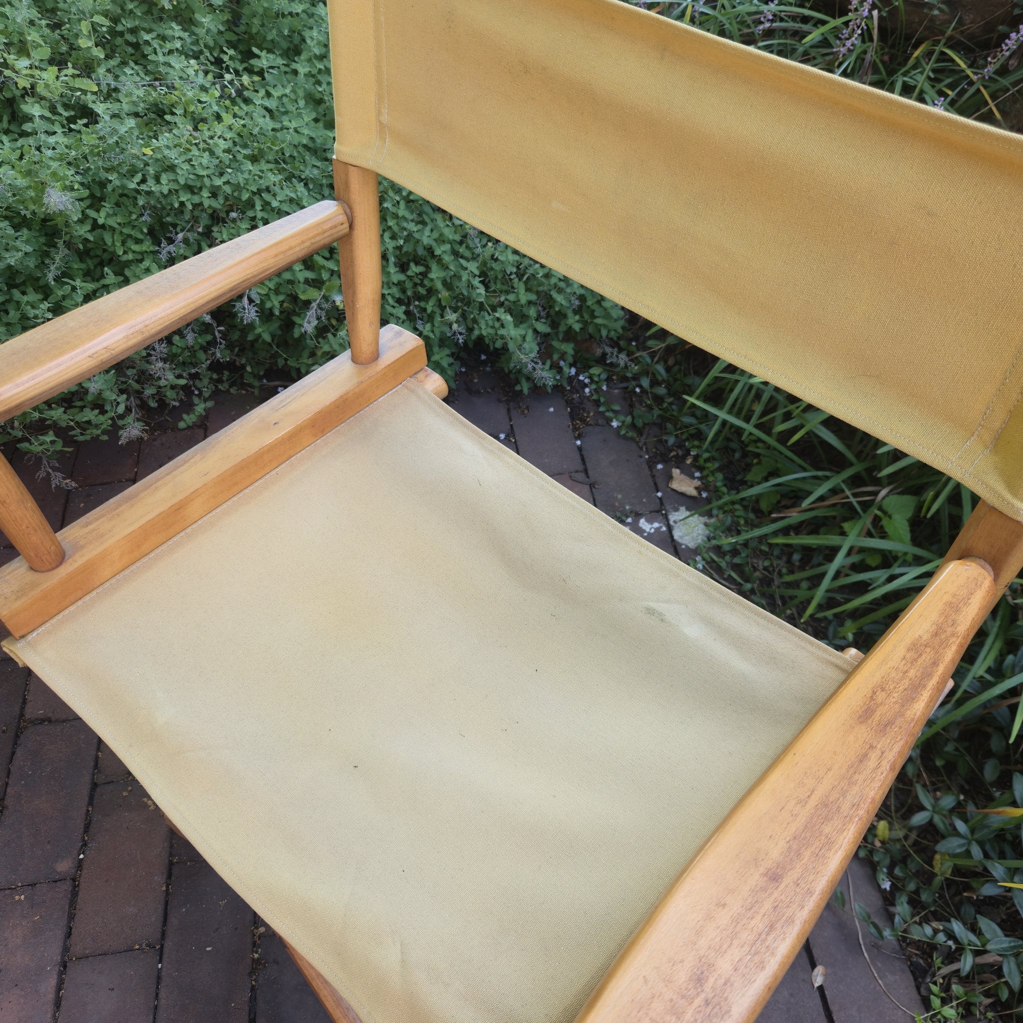 Canvas Director's Chair, vintage, view 2