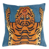 Tibetan Tiger Pillow by Siren Song, view 3