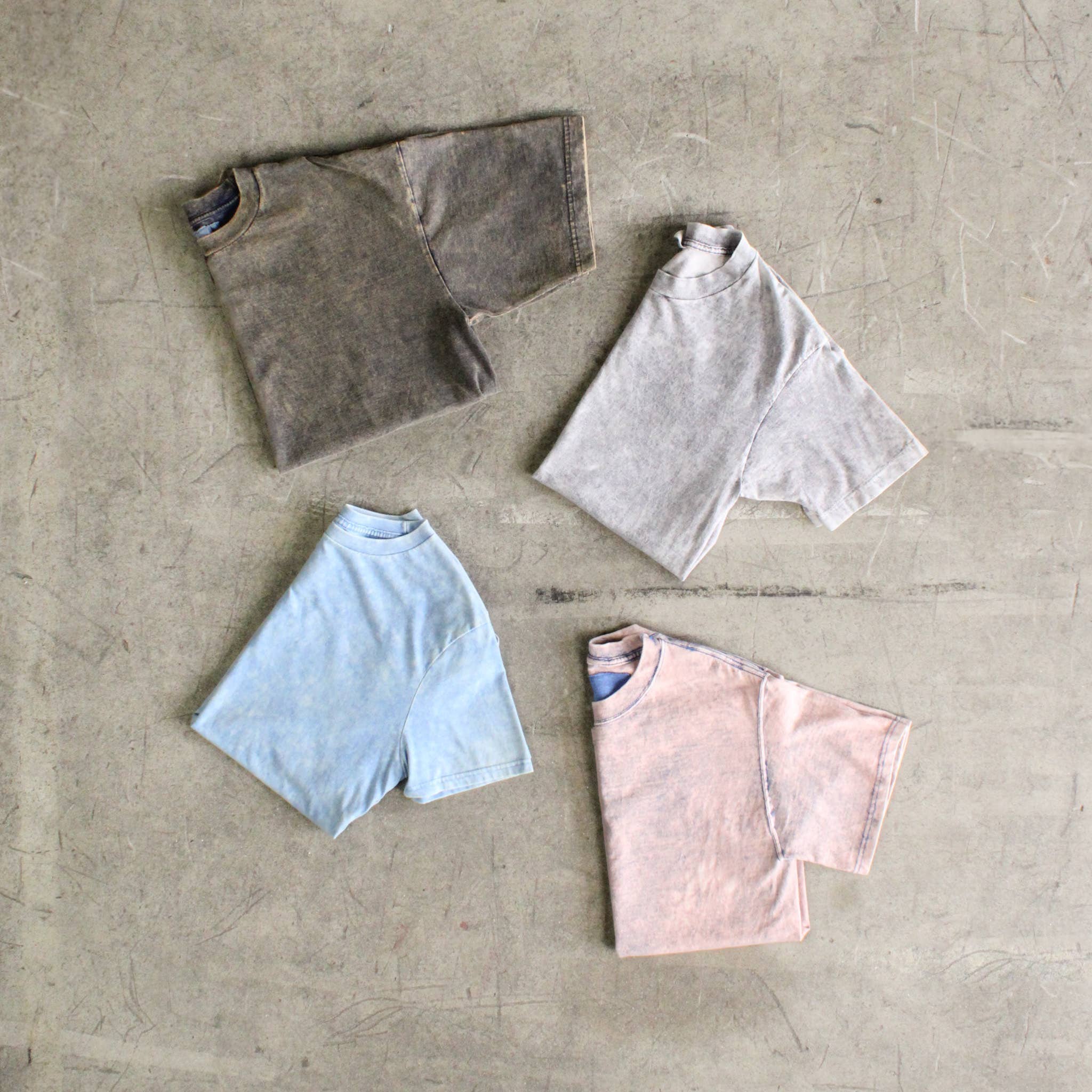 Acid-Wash Tee by American Recycled Clothing