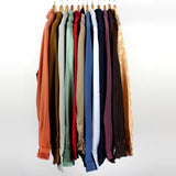 Cropped Long-Sleeve Blouse