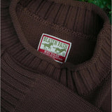 Cotton Fish Sweater, Brown