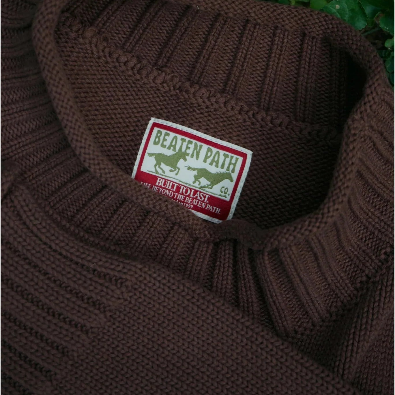 Cotton Fish Sweater, Brown