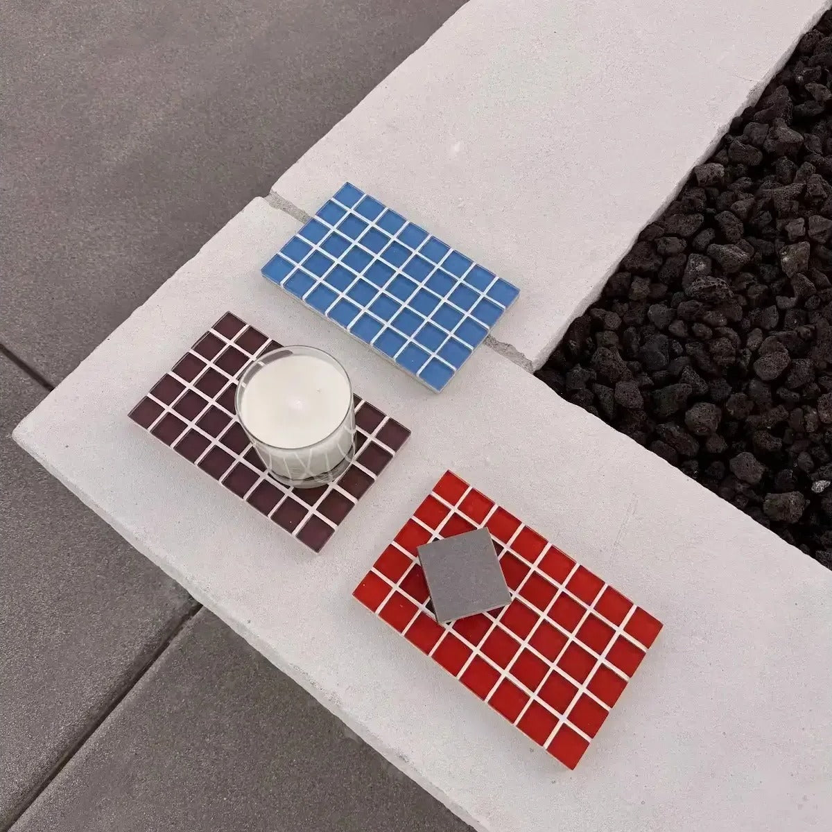 Glass Tile Display Tray