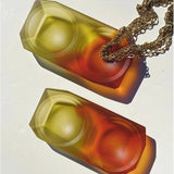 Flame Double Salt Cellar