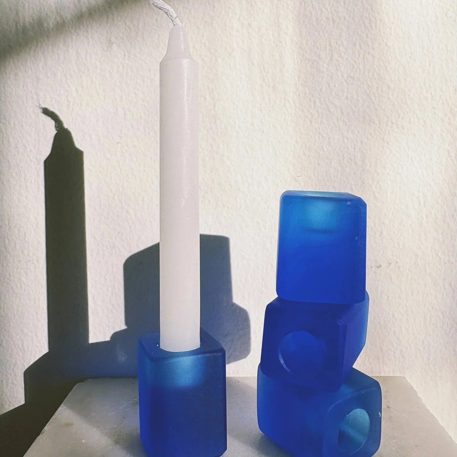 Mini Glass Candleholders
