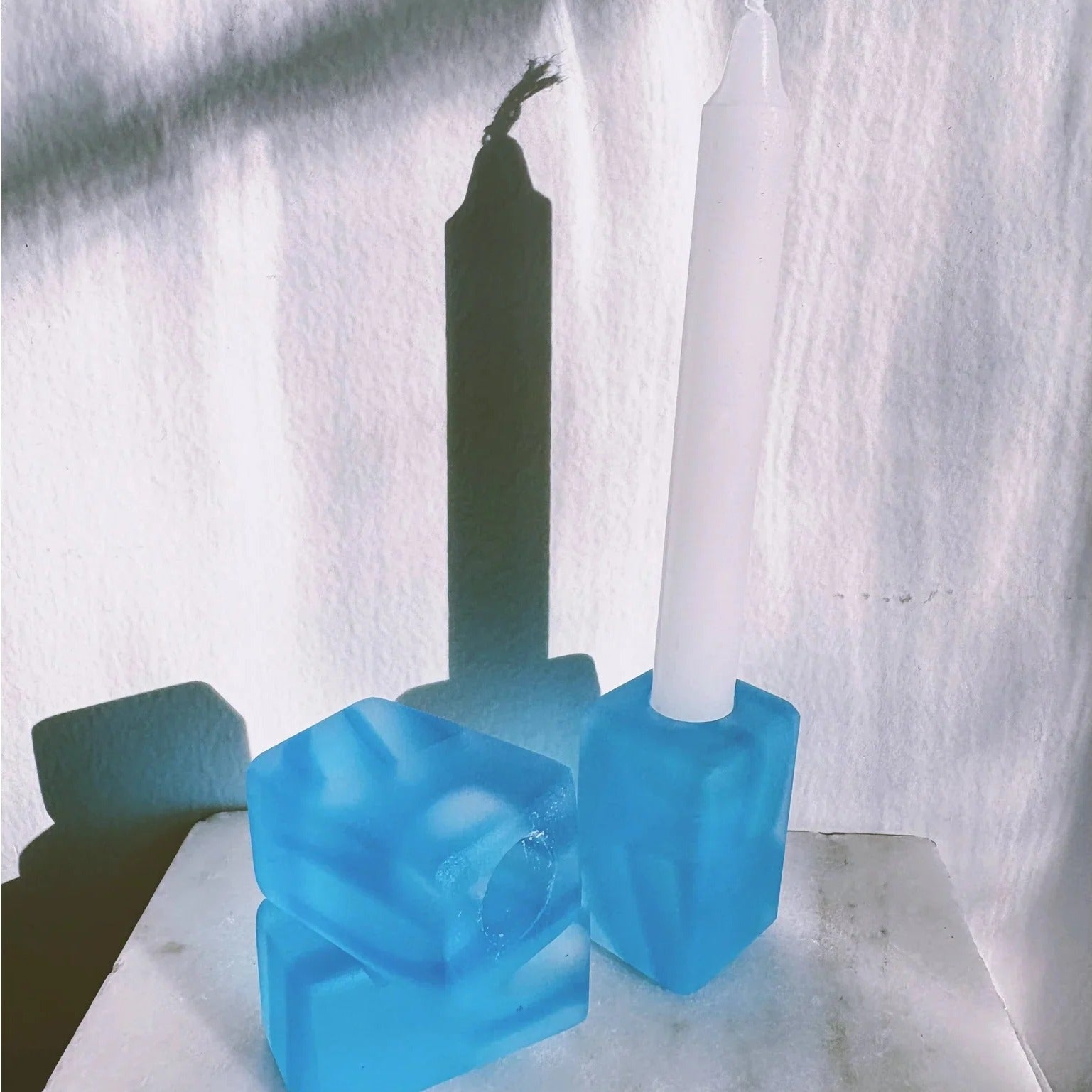 Mini Glass Candleholders